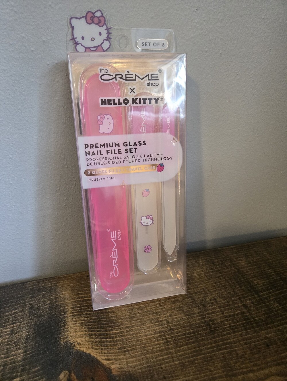 The Creme Shop X Hello Kitty Premium Glass Nail Files
